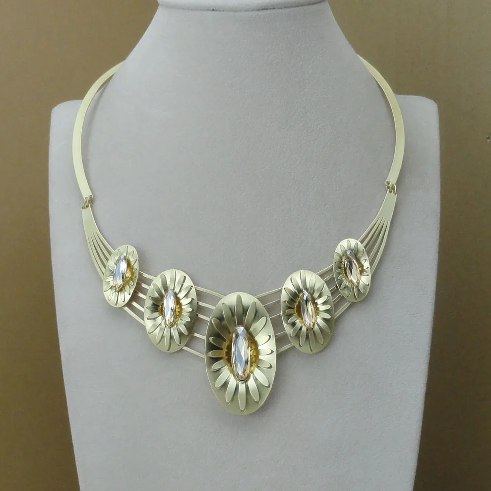 Ювелирные наборы Yuminglai из золота с искусственными драгоценными камнями