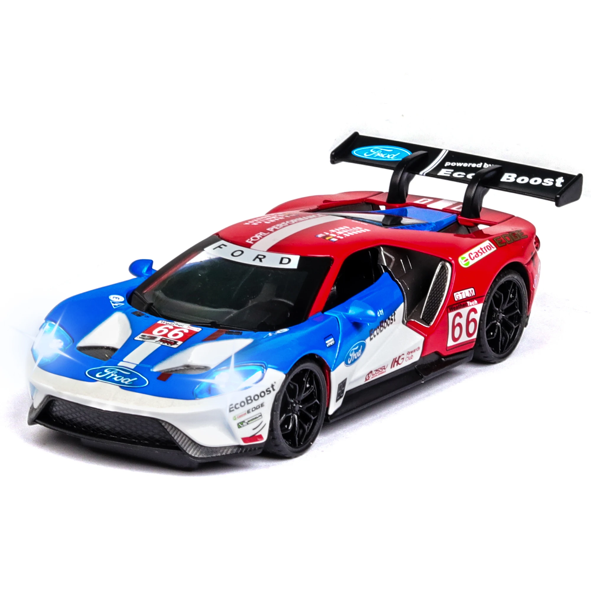 1:32 FORD-V8 игрушечного автомобиля металла модель оттягиваемая назад машина звук