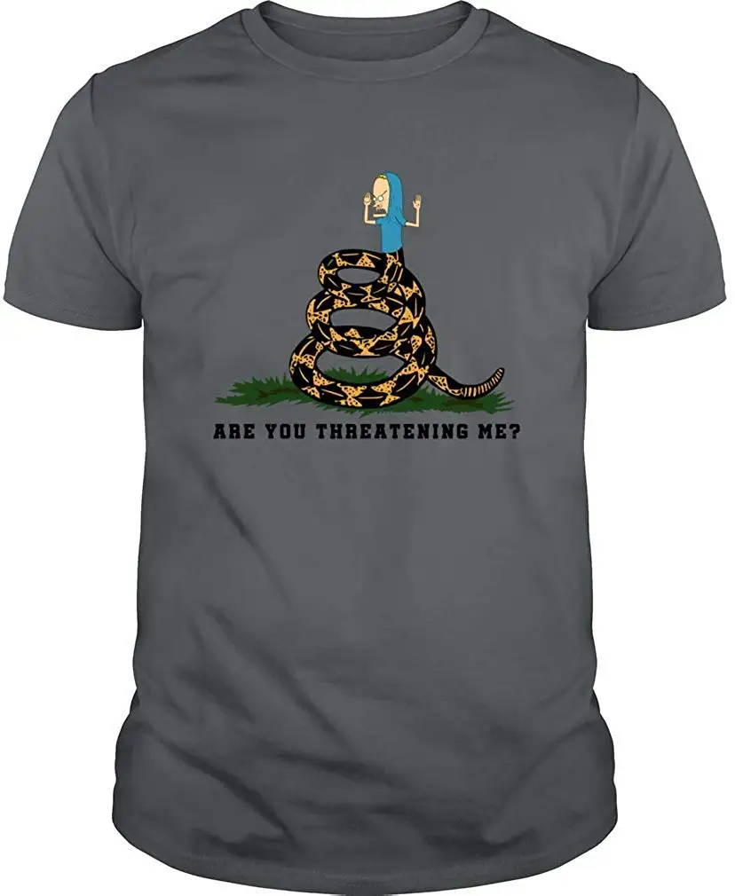 Gadsden Flag Beavis Are You thanking Me Футболка для мужчин и женщин футболка молодежи среднего