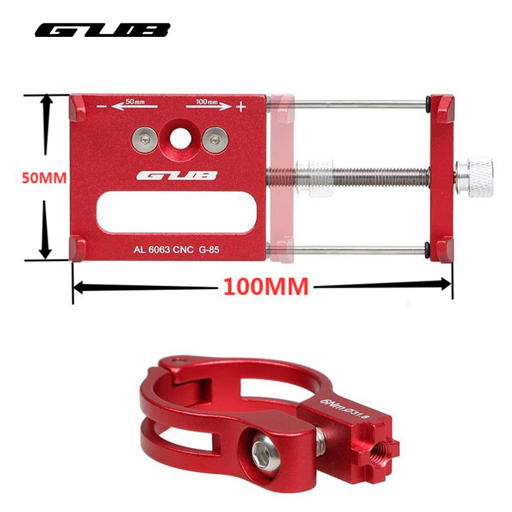gub bicycle phone holder aluminum alloy quick lock anti shake anti loosening electric scooter motorcycle universal smartphone free global shipping