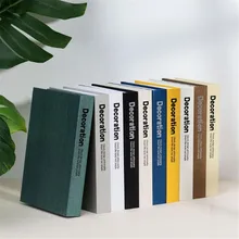 Современная имитация Модная книга домашний декор Клубная модель