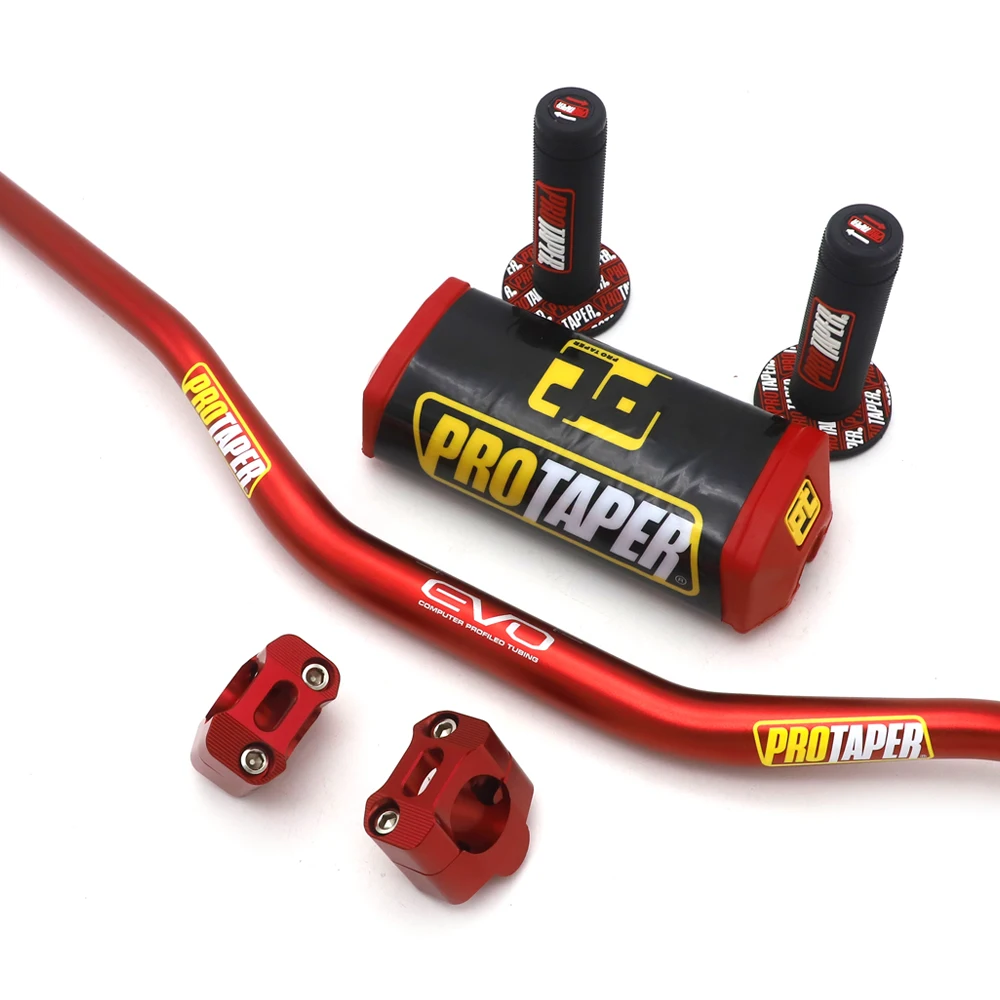 D Руль PRO Taper Pack Fat Bar 1-1/" Dirt Pit велосипед мотоцикл для мотокросса руль 810 мм Длина 28 мм PRO Алюминий - Цвет: D