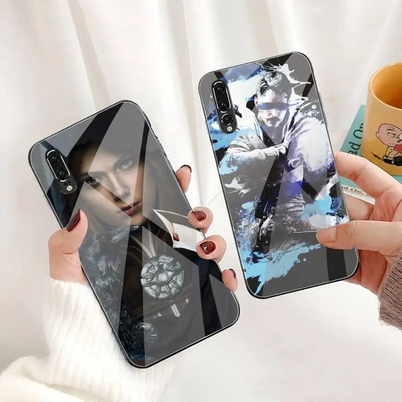 

KPUSAGRT Dragon Age Coque Shell Phone Case Tempered Glass Phone Case For Huawei P30 P20 P10 lite honor 7A 8X 9 10 mate 20 Pro