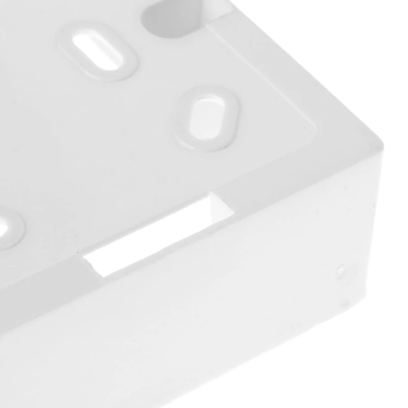 

86*86mm Wall Mounted Junction Box for thermostat Temperature Controller Box Case PVC ( Flame Retardant )