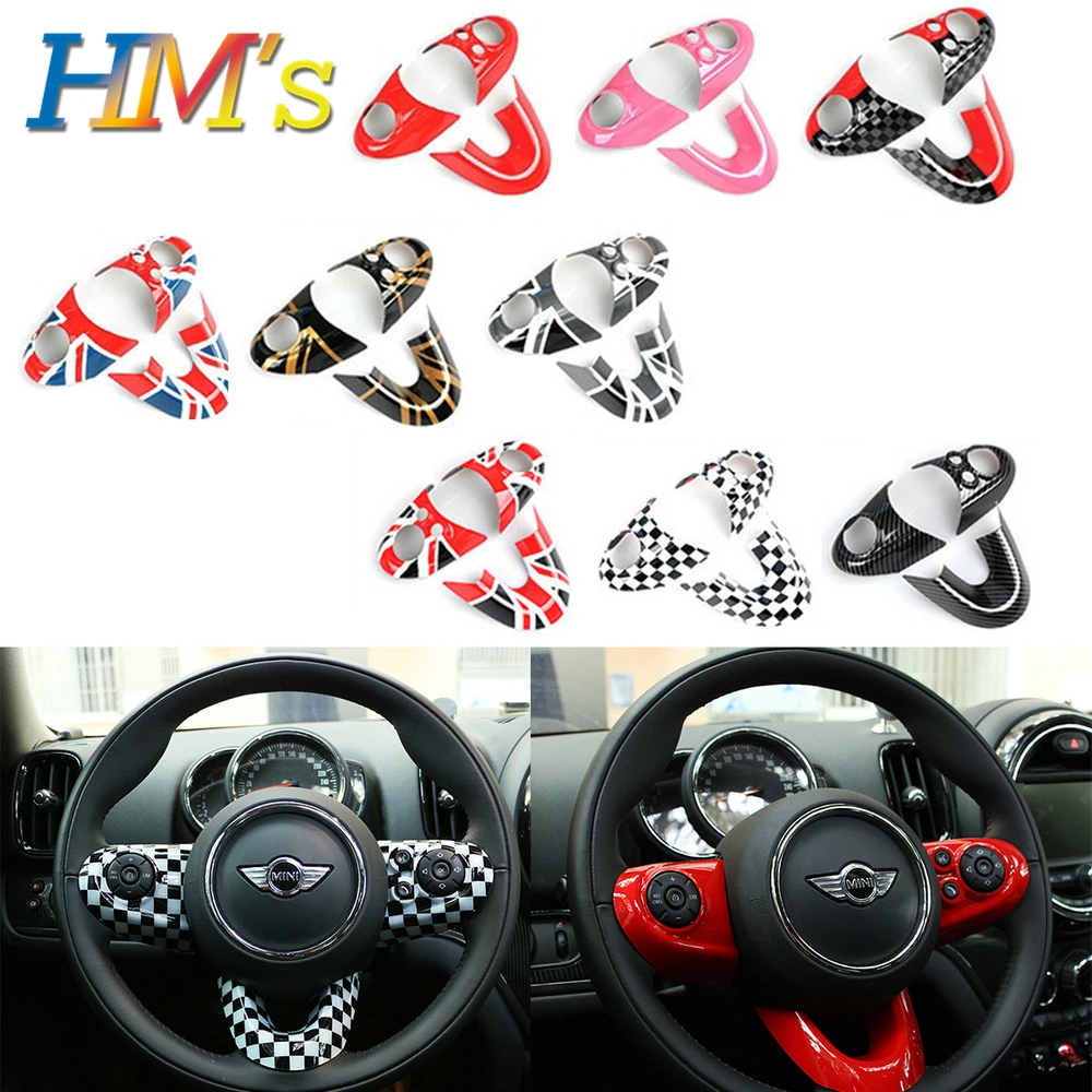 Наклейки на рулевое колесо для MINI Cooper Countryman F60 Clubman F54 аксессуары стайлинга F56 F55