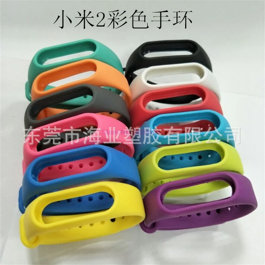 

1000pcs For Xiaomi Miband 2 Replacement Wristband TPU Wrist Strap Smart bracelet Smart Watch Straps Accessories for Xiaomi