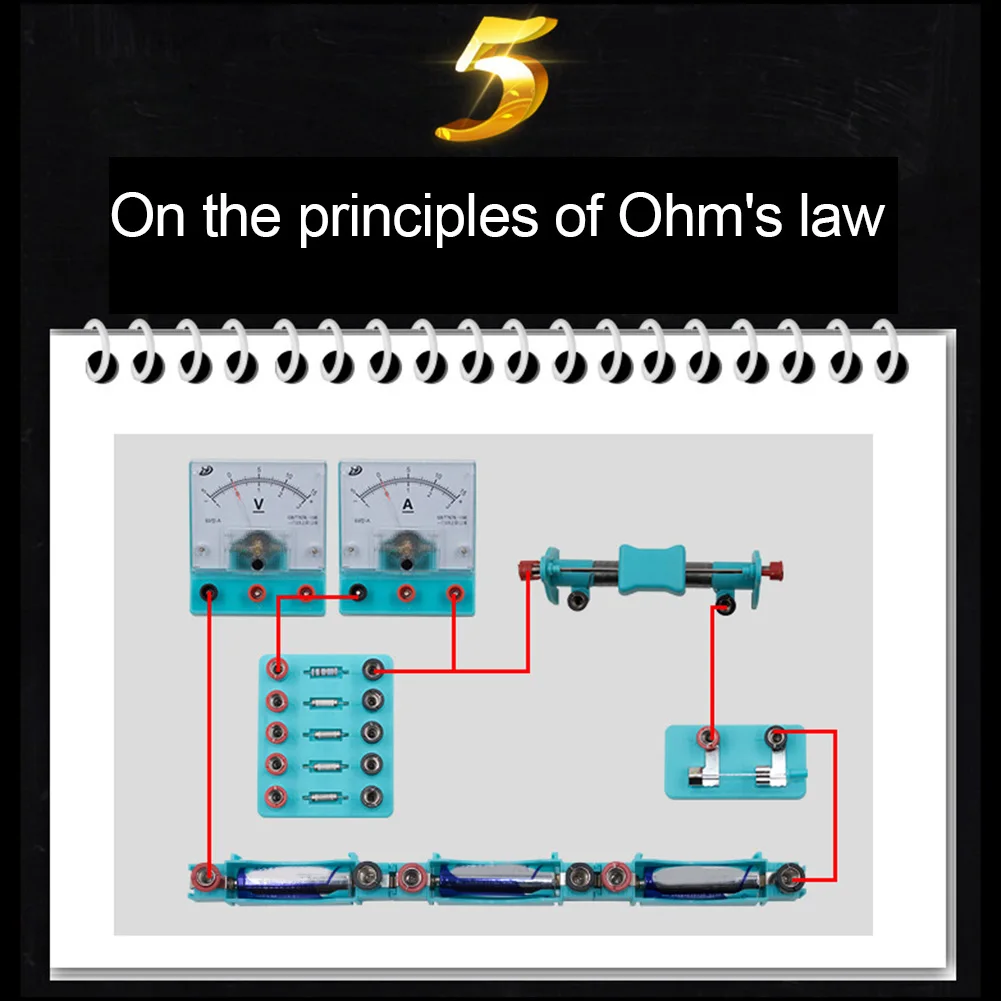 

Student Kids Electricity Magnetism fisica Physics Science Experiment Basic Circuit Physics Toy Educational Toy Kids Toy