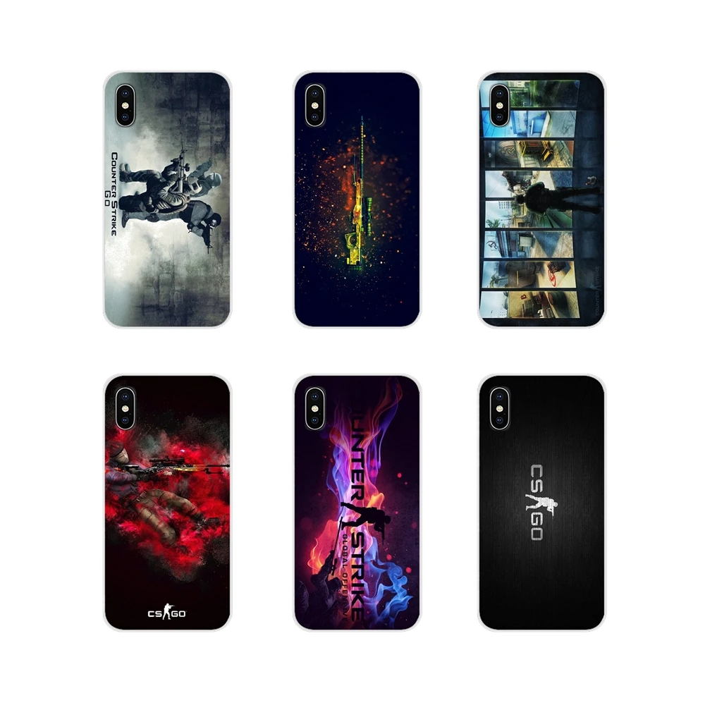 Модные чехлы для Xiaomi Mi4 Mi5 Mi5S Mi6 Mi A1 A2 5X 6X 8 9 Lite SE Pro Max Mix 2 3 2S Cs Go Counter Strike Global
