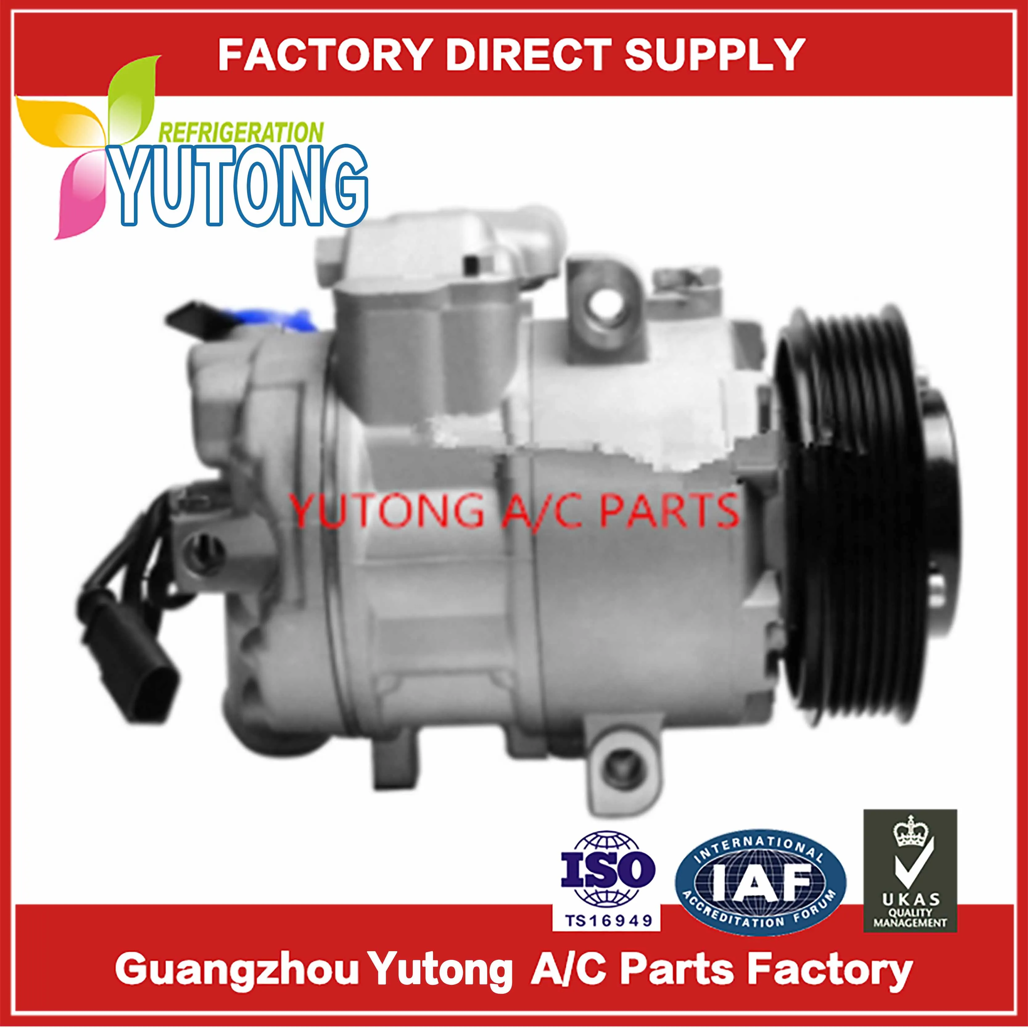 

Компрессор переменного тока для Volkswagen Polo, AUDI A2, SKODA 8Z0260805A, 6Q0820808F, 6Q0820803Q, 6Q0820803HX, 6Q0820803J, 6Q0820803G