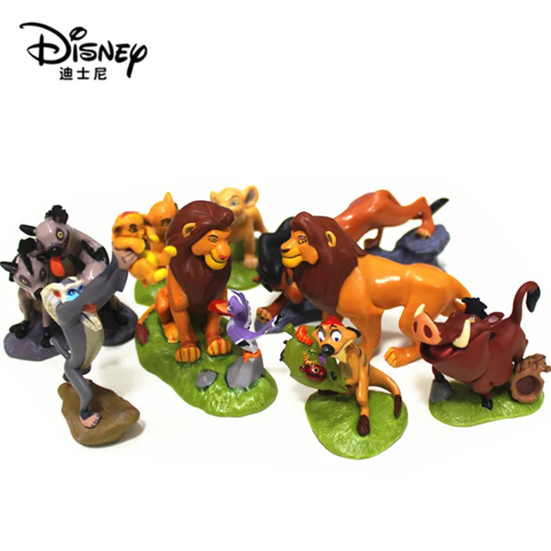 

9pcs/Set Movie The Lion King Guard Nala Timon Pumbaa Sarabi Sarafina Scar Mufasa PVC Anime Action Figures Dolls Model Toys Gift