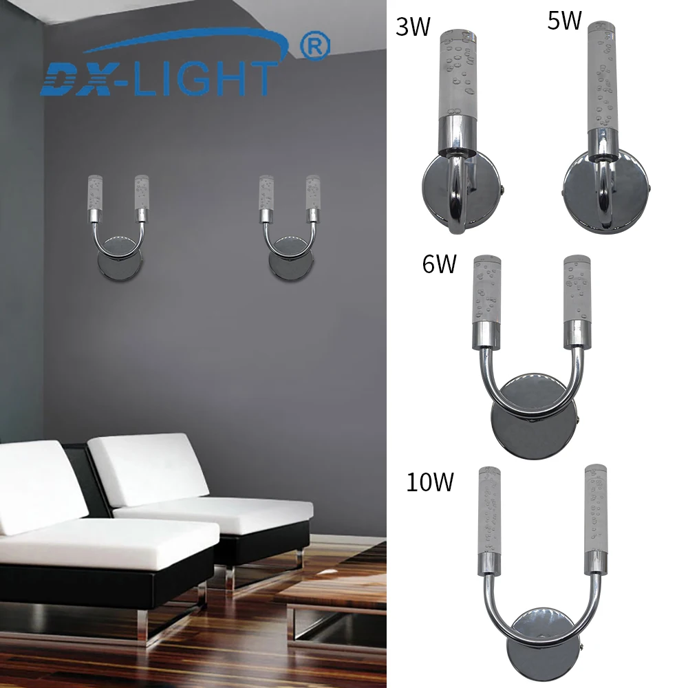 Современный минималистичный светодиодный настенный светильник лампа для