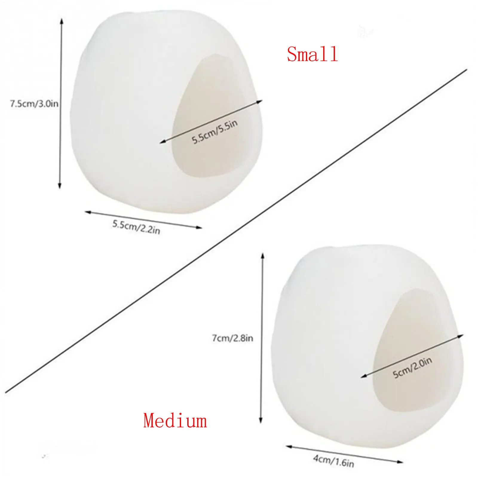 

52mm Easter Bunny Silicone Baking Mold 3D Lovely Rabbit Silicone Molds Chocolate Mold Candy Fondant Mold DIY Demolded Bakeware