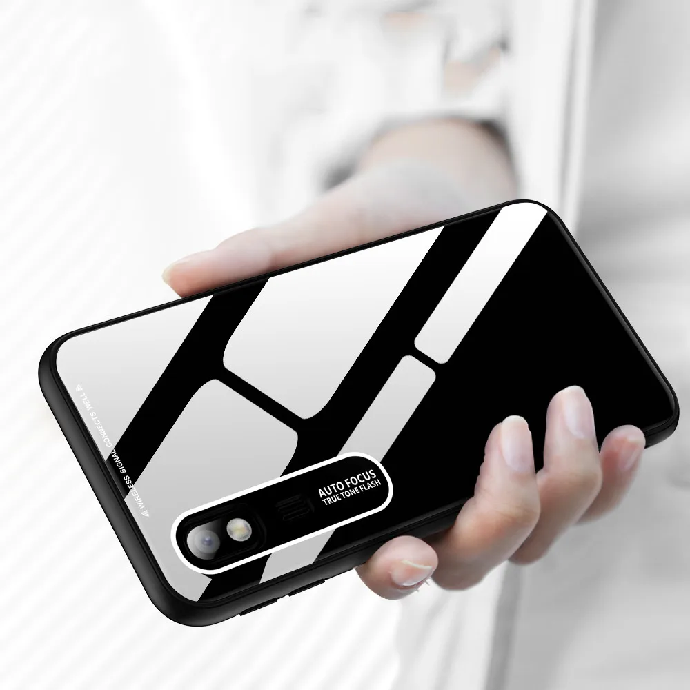 Luxury Acrylic Hard Case For Samsung Galaxy A2 Core A8S Soft Protective TPU Edge Phone Cover Jean2 Wide4 |