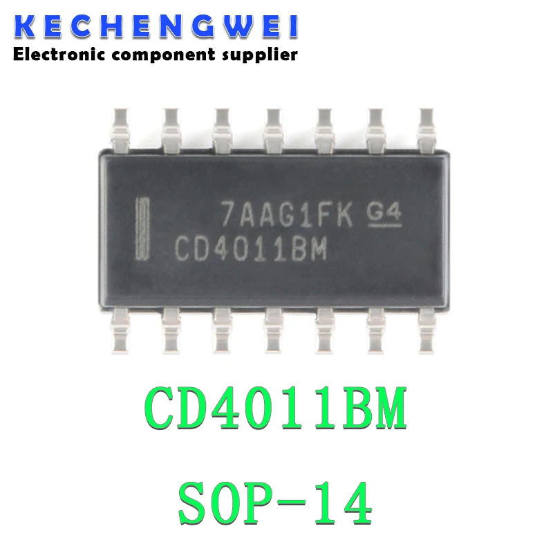 

10PCS CD4011BM96 SOP14 CD4011BM SOP CD4011 SOP-14 new and original IC