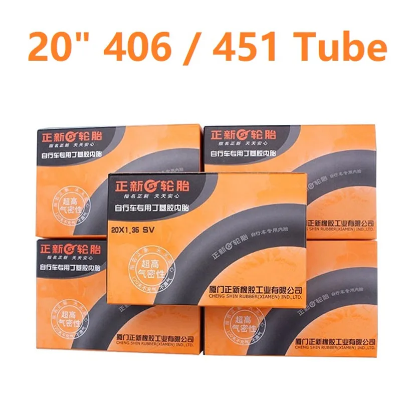 Складная велосипедная трубка Schrader/Presta Valve 20 дюймов 406 колесо 20*1 35 451 1/8 внутренняя