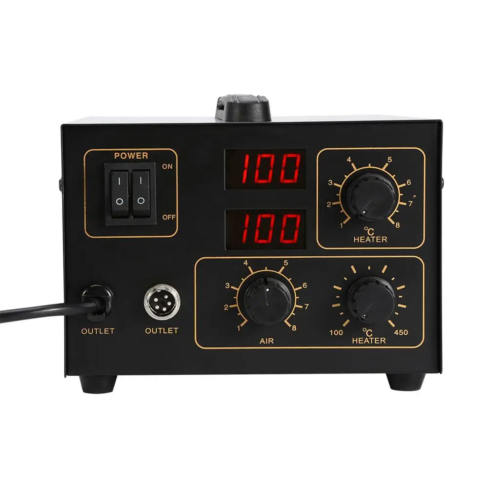 220V 998D паяльная станция электрический утюг СТАНЦИЯ сварщик & горячий воздух