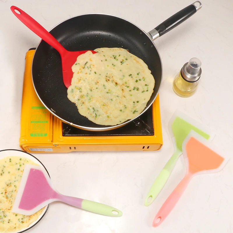 Силиконовая кухонная Антипригарная посуда кухонный скребок для яиц инструменты