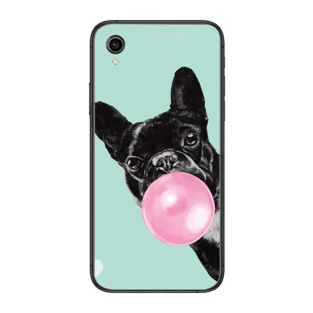 

Cute animal series mobile phone accessories frosted anti-fall Sand sculpture series for lovers Style Phone Cases cover For VIVO