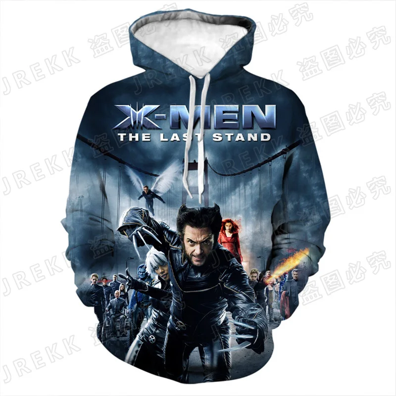

New Fashion X-Men Wolverine Hoodies Cool Men Women Children Sweatshirts 3D Print Pullover Streetwear Boy Girl Kids Casual Tops