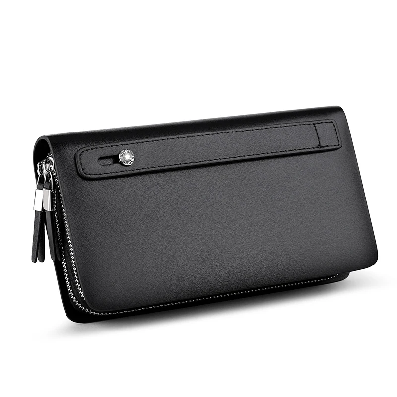 Мужской кошелек WILLIAMPOLO Модный повседневный бумажник из натуральной кожи деловой