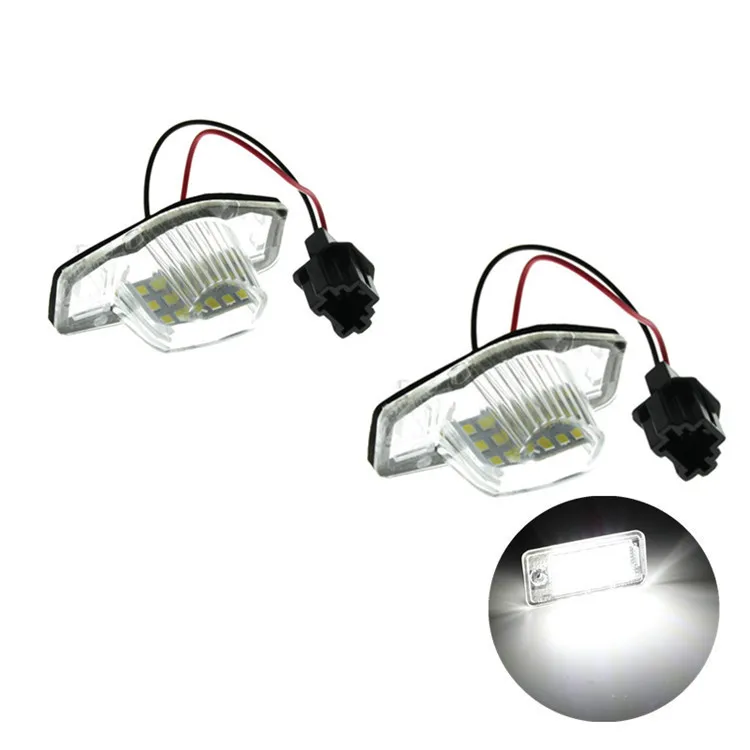 

2 шт. Подходит для Honda номерной знак светильник HONDACR-VFR-VJAZZ ODYSSEY светодиодный номерной знак светильник