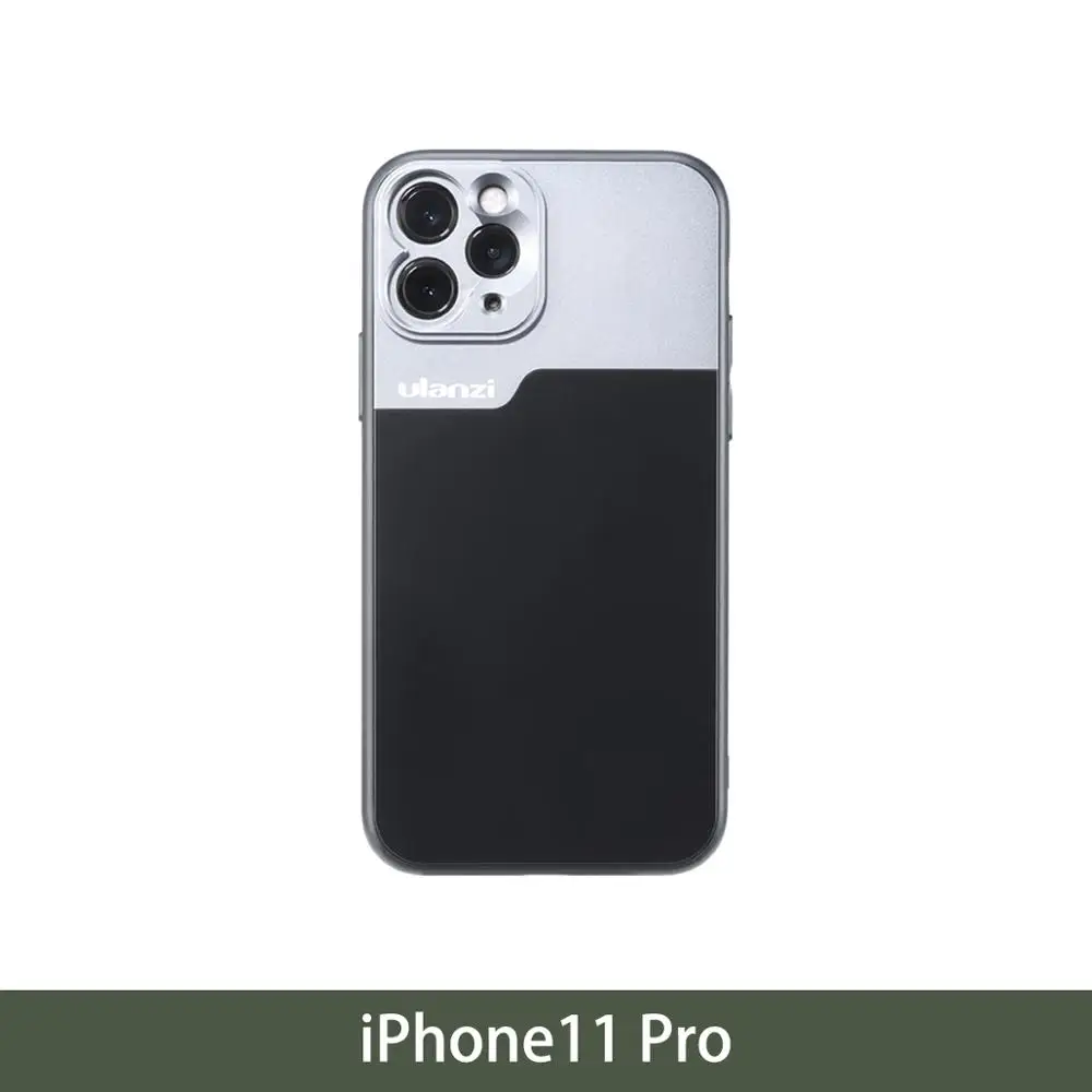 for iphone 11 pro Чехол для телефона Ulanzi для iPhone 7/8 X XS XR 11 Pro Max samsung S10 N10 HUAWEI P30 mate 30 Pro анаморфные линзы 17 мм чехол для объектива - Цвет: for iphone 11 pro