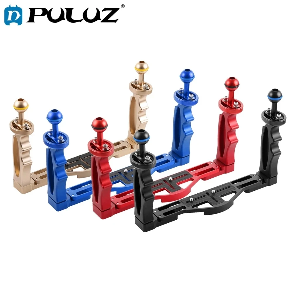 Aluminium Alloy Handle Tray Stabilizer Rig For Underwater Camera Housing Case Diving Tray Mount For GoPro DSLR Smartphones