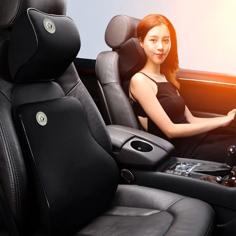 Автомобильная дорожная подушка для шеи подголовник из пены с эффектом памяти