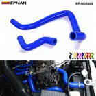 Силиконовый интеркулер, комплект шлангов радиатора турбо для Honda CIVIC D15 D16 EG EK 1,6l 92-00 (2 шт.)