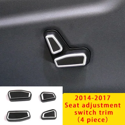 

4 шт., хромированные регулировочные переключатели для Jeep grand cherokee 18-19