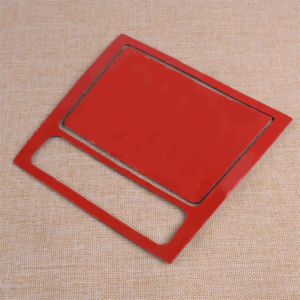 

CITALL Carbon Fiber Texture Front Center Ashtray Panel Storage Cover Fit For VW Golf GTI 6 MK6