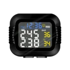 Новинка система контроля давления в шинах мотоцикла TPMS F R 2 Внешний датчик беспроводной ЖК-дисплей мото шина система сигнализации s