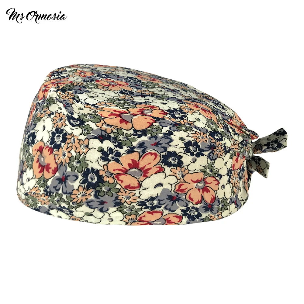 

Новая лабораторная Пыленепроницаемая Рабочая шапка для домашних животных, скрабы, рабочая шапка, оптовая продажа, регулируемые шапки с цве...