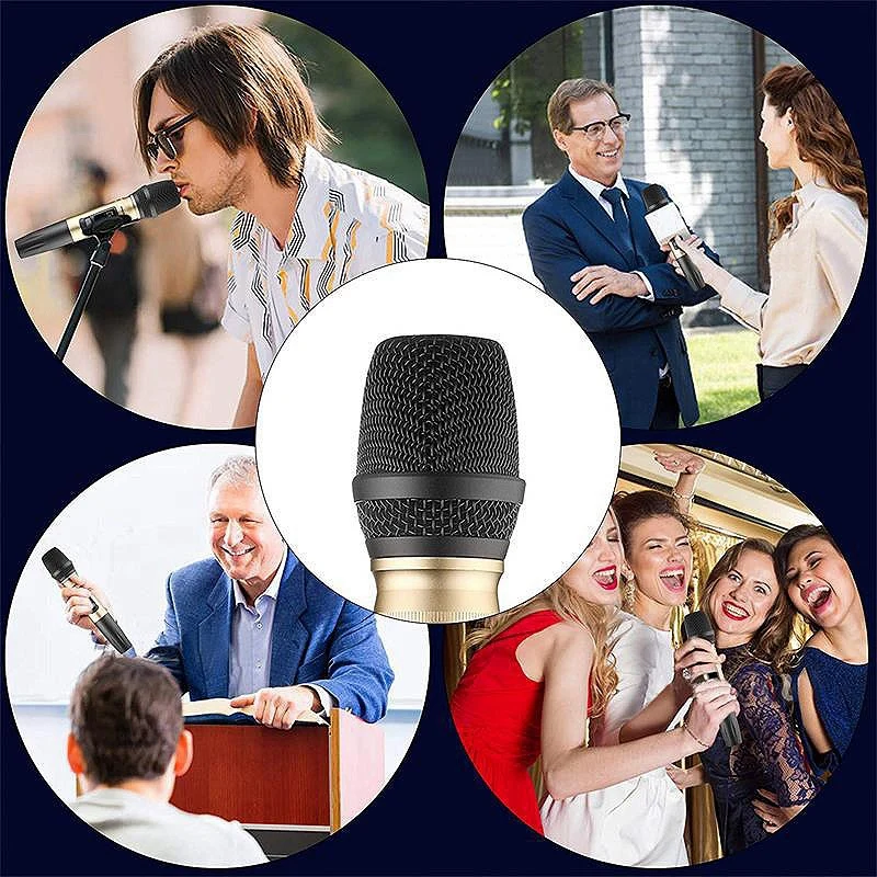 

2Pcs/Set Ux2 Uhf Wireless Microphone System Handheld Led Mic Uhf Speaker With Portable Usb Receiver For Ktv Dj Speech Amplifier