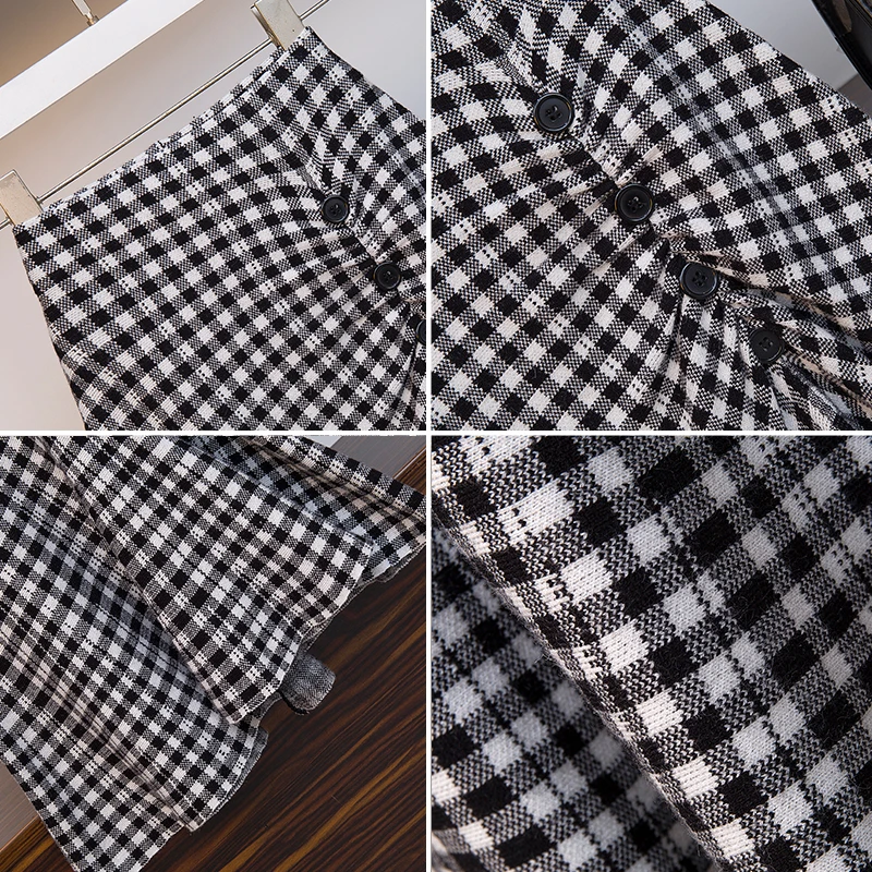 

Fp3537 2019 new autumn winter women fashion casual sexy Skirt kawaii plus size skirt Big Plus size knitting wool warm long skirt
