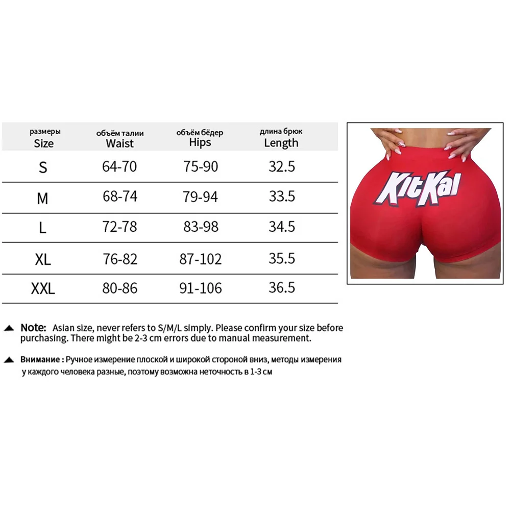 

Women Ladies Summer Fashion Casual Cycling Shorts Solid Color High Waist Summer Skinny Shorts