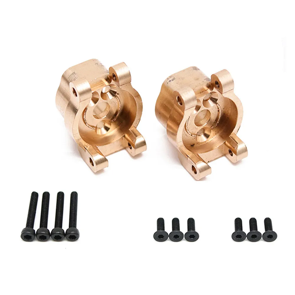 

2pcs/set Upgrade Kits Brass Counterweight Rear Axle C Seat for TRX-4 TRX-6 RC Car DIY Modification Parts