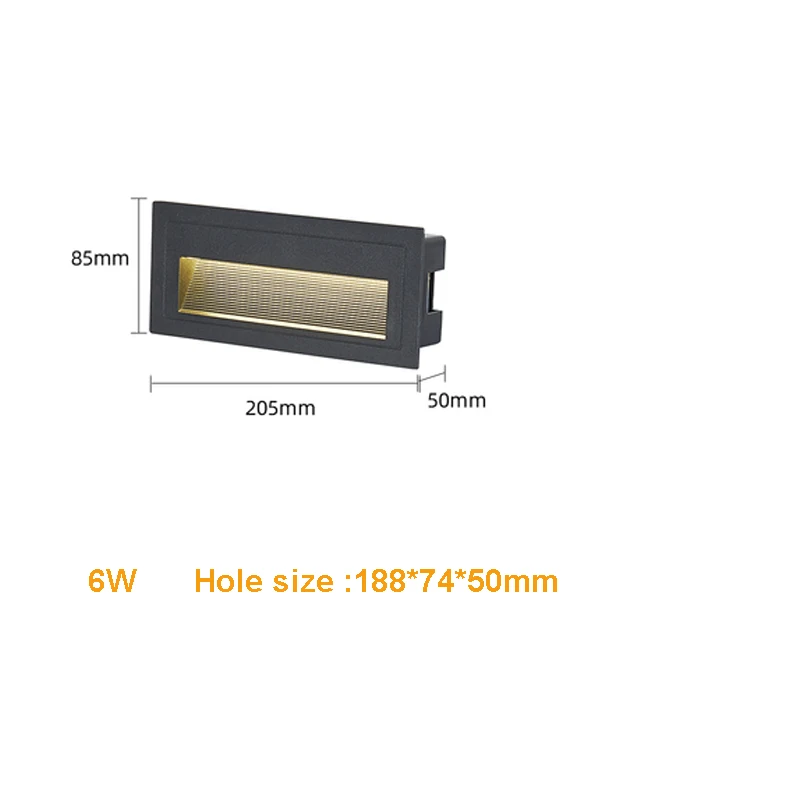 Светодиодный просветильник ектор для лестницы 6 Вт 3 10 в пост. Тока|Светодиодные