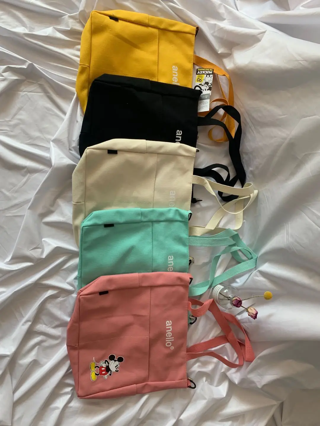 Женская сумка Disney с Микки Маусом модная для покупок через плечо вместительная на