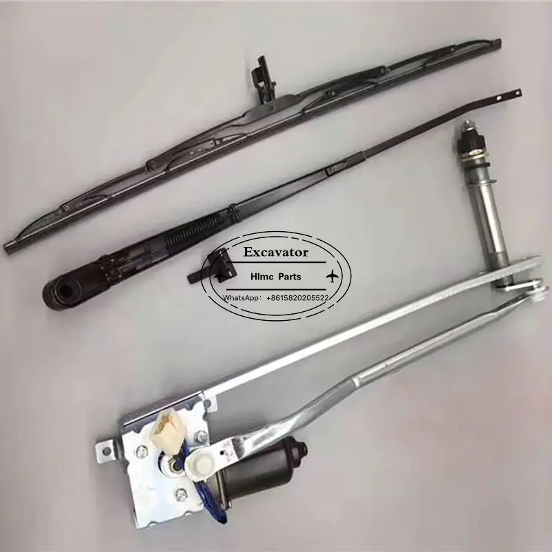 

SK200-8 SK-8 экскаватор Запчасти электродвигателя стеклоочистителя с кронштейном
