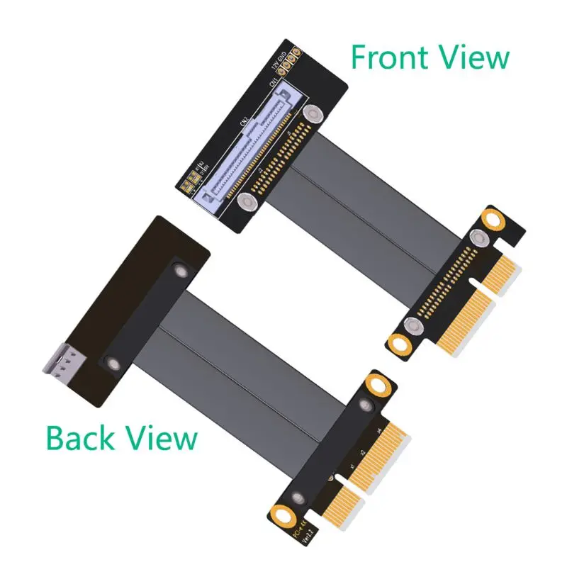 

SFF-8639 U.2 90 ° к PCI-E 3,0 4X ленточный удлинитель кабеля для U.2 NVME SSD