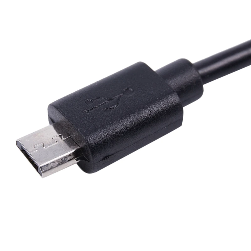 3 Feet Ft Usb 2.0 High Speed Type C Cable Male To Micro-B 5 Pin M/M 480M 3A Cord Data Transfer Sync Charge Power Black For | Электроника