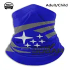 Моющаяся дышащая многоразовая маска для рта Subaru Wrt с принтом Scooby Doo Parts Turbo Sti Rally Car Gc8 Classic Bugeye Hawkeye Colin