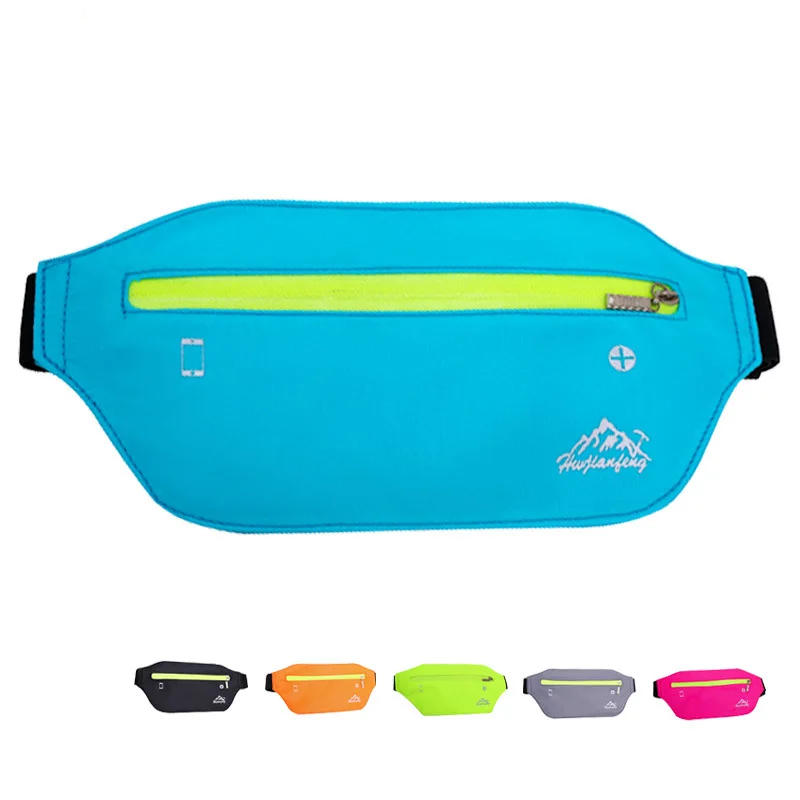 

Neutral waist pack women waterproof fanny pack women's belt bum bag Pure Color Chest Bag waist bag female male phone Bags wallet