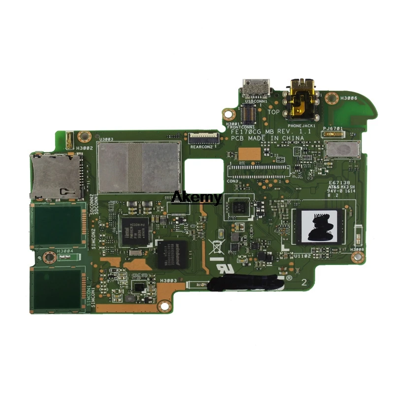 Amazoon FE170CG планшет материнская плата для ASUS ME70C тест оригинальная материнская плата 8G