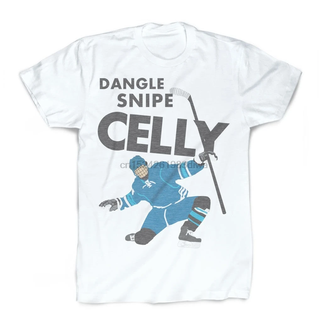 

Dangle Snipe Celly T-Shirt Vintage Faded Hockey T-Shirt by ChalkTalkSPORTS