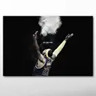 Черный фон Баскетбол звезды спорта плакаты-портреты Wall Art принты картины на холсте для Декор в гостиную