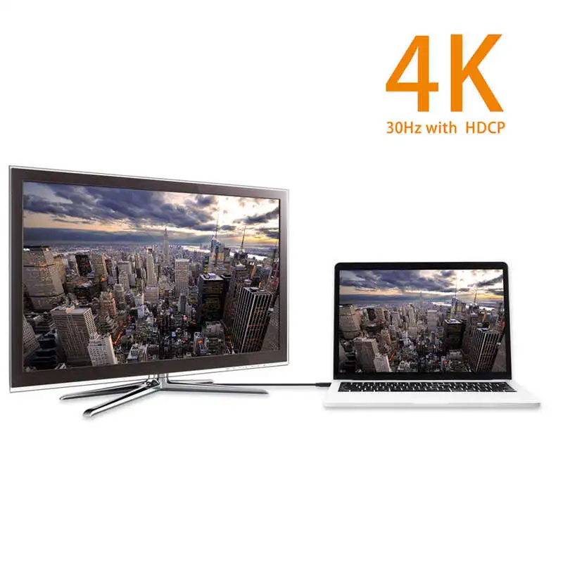 Usb C To Hdmi 4K @30Hz With Hdcp Compatible Pro 2018/2017 Ipad Pro/ Air 2018 Chromebook Pixel S9/S8 Del | Электроника