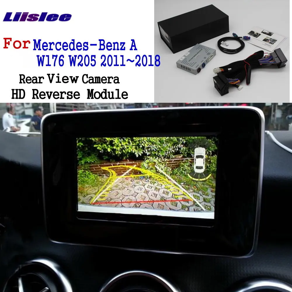 Автомобильная камера заднего вида для Mercedes Benz A W169 W176 2011 ~ 2017 2018 адаптер