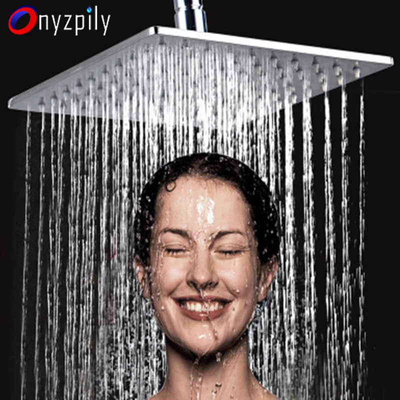 Onyzpily душевая головка хромированная 20 &quotпотолочная установка ультратонкая